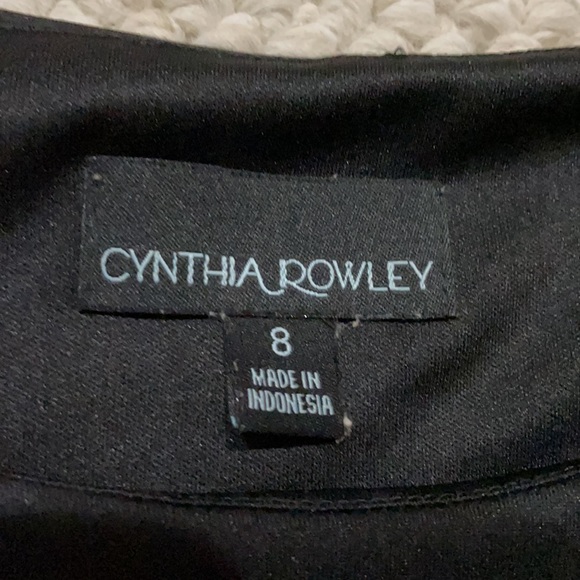 NEW Cynthia Rowley Black and White Dress - Picture 2 of 5
